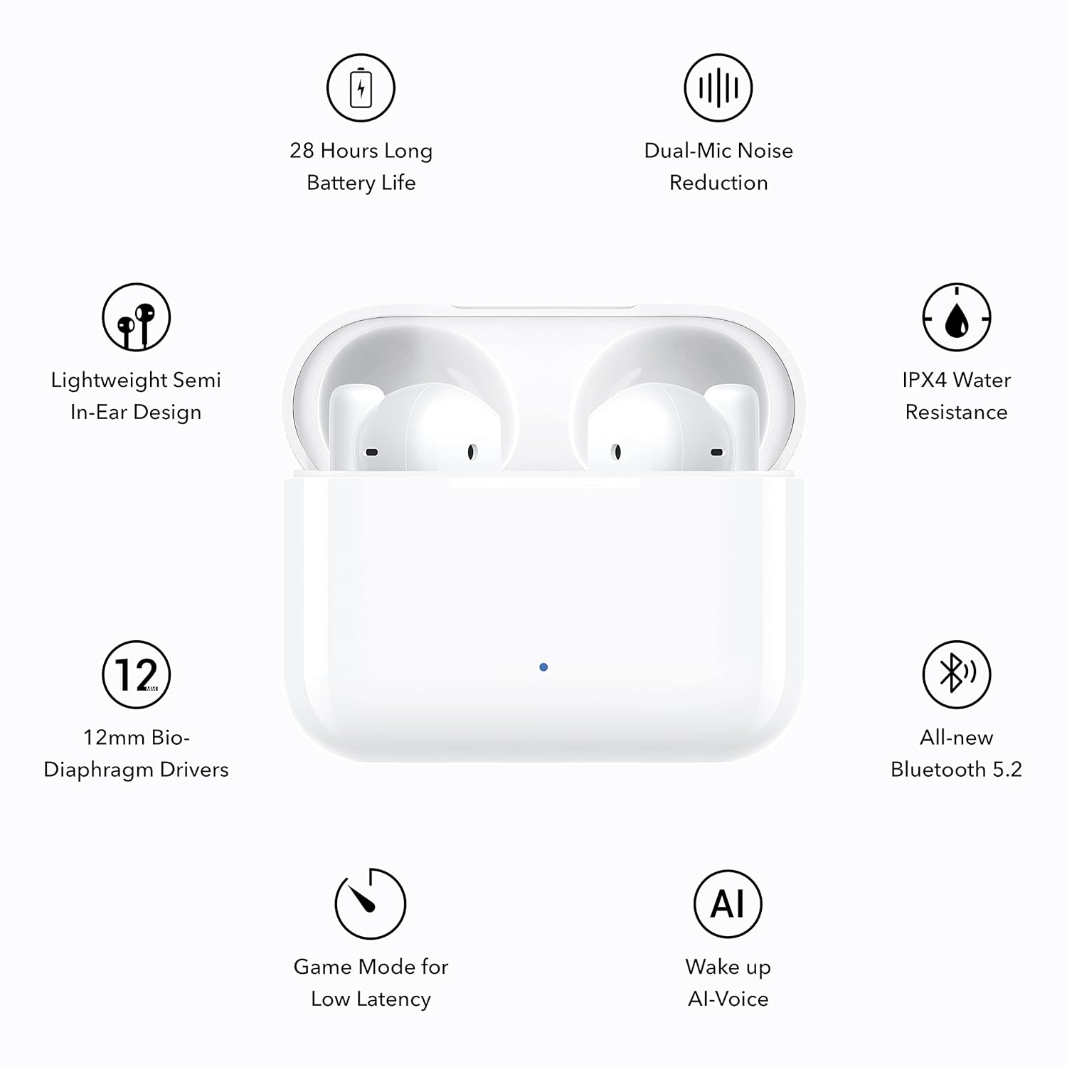 TWS Wireless Headphones Headphones Earbuds