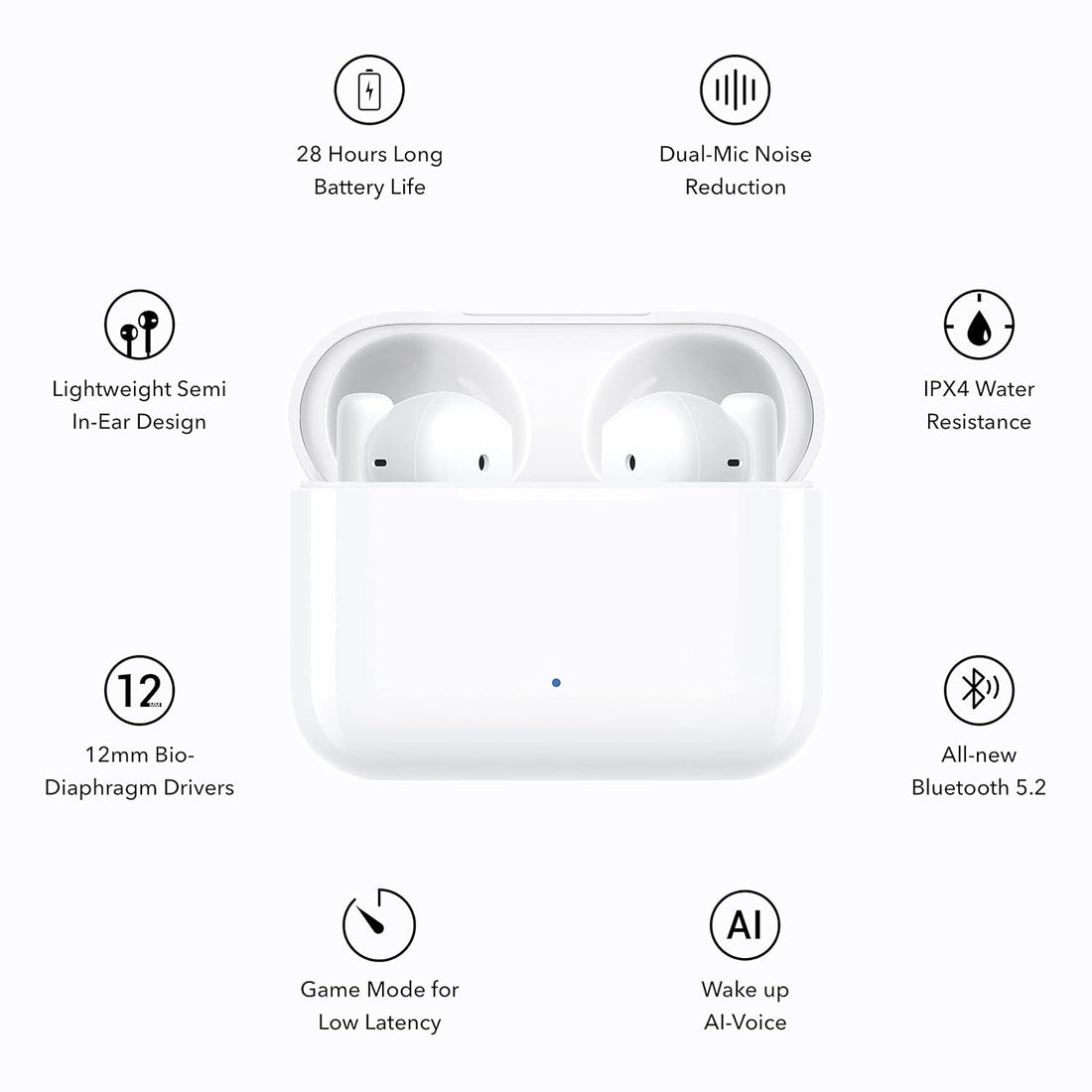 TWS Wireless Headphones Headphones Earbuds