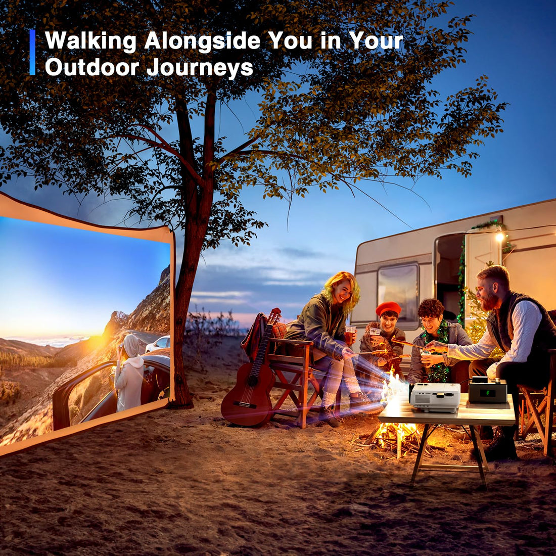 Mini LED Projector 4K